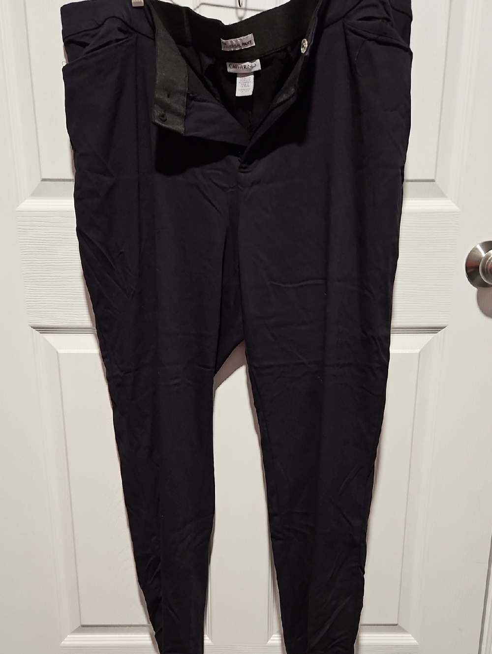 Catherines Black Slim Stretch Trousers